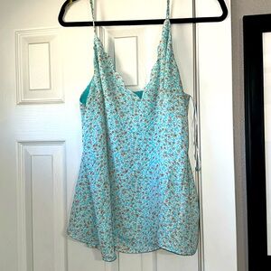 Socialite Blue Patterned Top